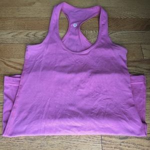 Lululemon pink tank top